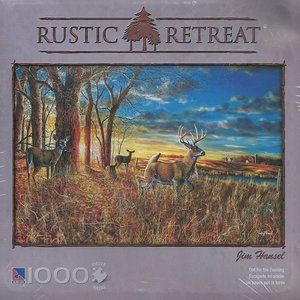 Rustic Retreat 1000 Pcs Puzzle Out for the Evening